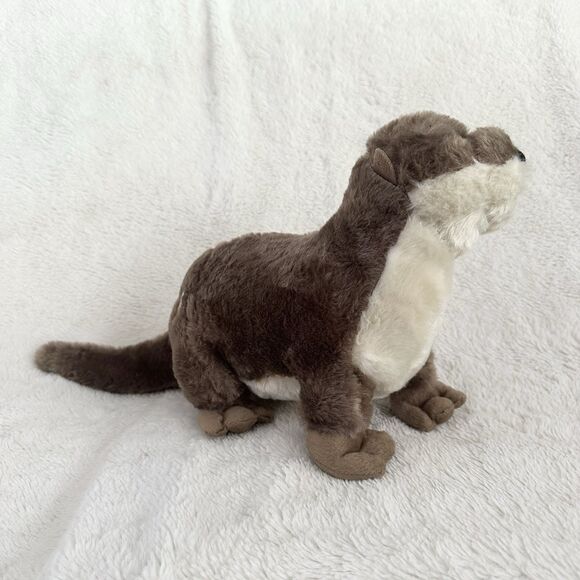 NWT The Petting Zoo River Otter Brown Plush Stuffed Animal Toy 19" - Picture 2 of 6
